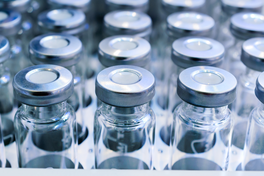 Glass,Vials,For,Liquid,Samples.,Laboratory,Equipment,For,Dispensing,Fluid