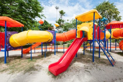 Colorful,Playground,In,The,Public,Park