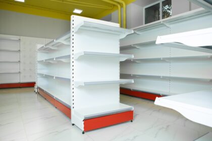 Retail,Shelving,In,A,Room