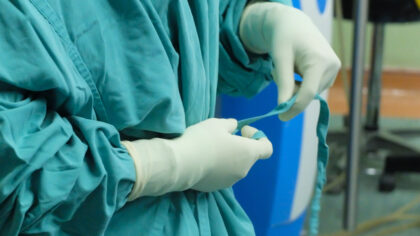 Gowning,And,Surgery,In,Operation,Theatre.