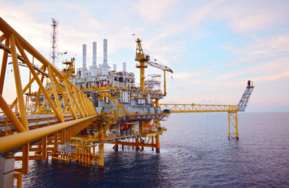 Offshore,Platform,Of,The,In,Sea,Southeast,Asia.