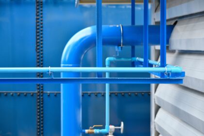 Steel,Pipe,And,Pvc,Pipe,Water,Pipe,System.,Steel,Pipe