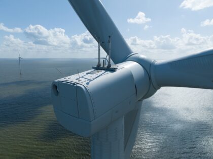 Wind,Turbines.,Offshore,Wind,Mill,Park.,Green,Sustainable,Energy.,Wind