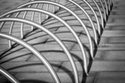 Detail,Of,A,Bike,(bicycle),Parking,Rack.