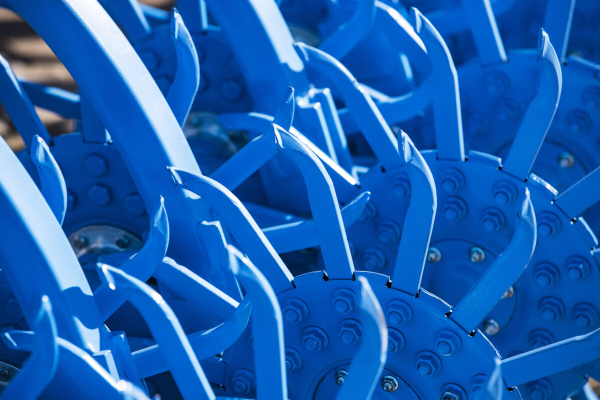 Harrows new agricultural machinery