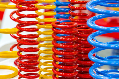 metal of different sizes car springs