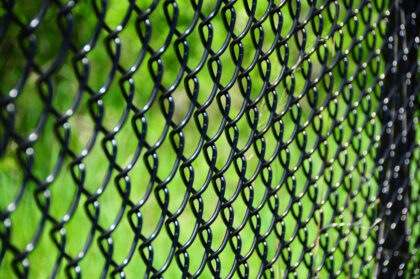 Chain link fence