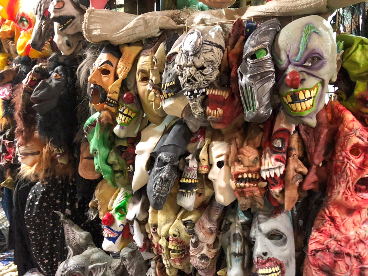 Inside the Spookiest Store for Halloween Costumes and Decorations.