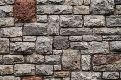 Old Stone Brick Wall Texture Background